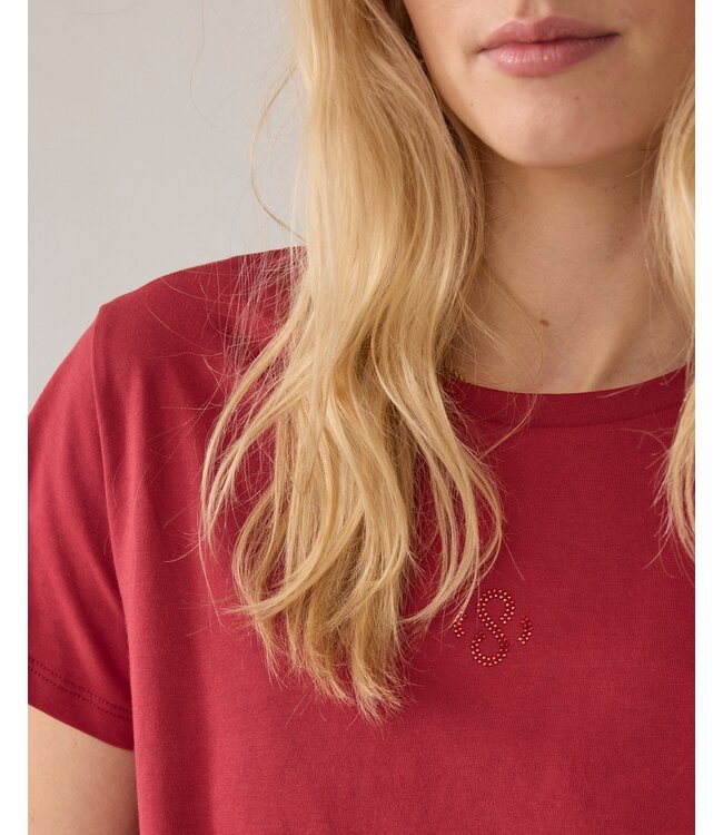 3s5185-30714/000559-Brickred  Top Basic rhinestone