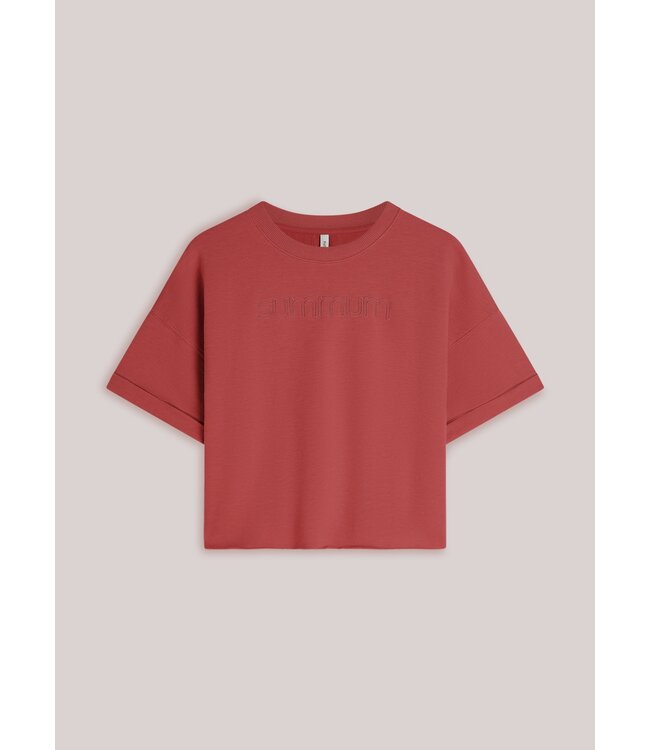 3s5267-30775/000559-Brickred  Top Short sleeve sweat