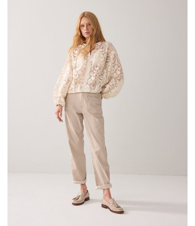 1s1298-12182/000122-Ivory  Jacket Lace