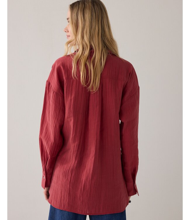 2s3430-12373/000559-Brickred  Blouse Lyocell blend