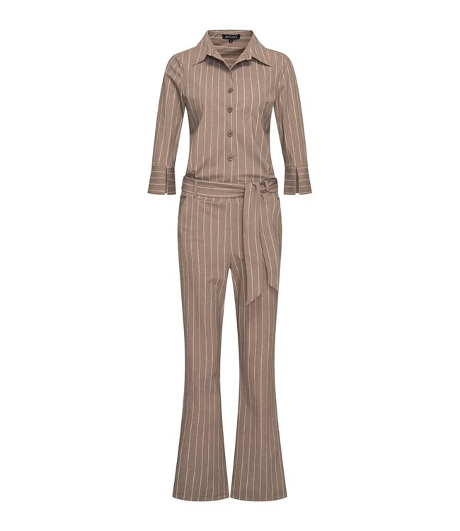 MP202154ACSPT/Falcon  Jumpsuit Heavy Classic Stripe Print