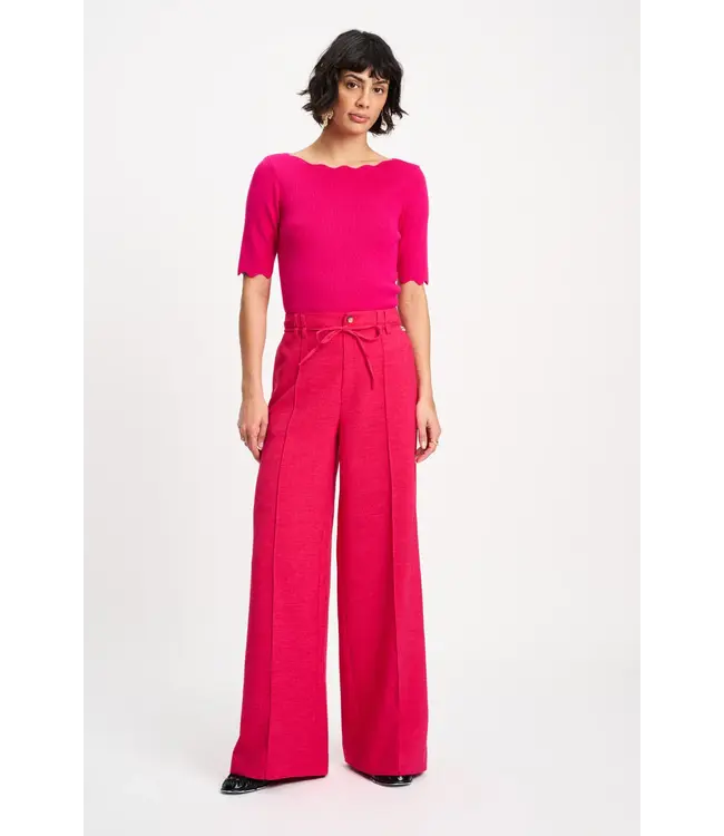 SP9517/Pink  PANTS - Jess Bright Rose