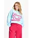 POM Amsterdam SP9522/Blue  SWEATER - Getaway Crew Blue Mist