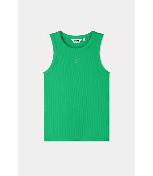 SP9534/Green  TANKTOP - Rib Palm Green