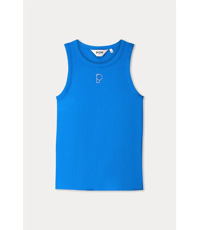 SP9640/Blue  TANKTOP - Rib Ocean Blue