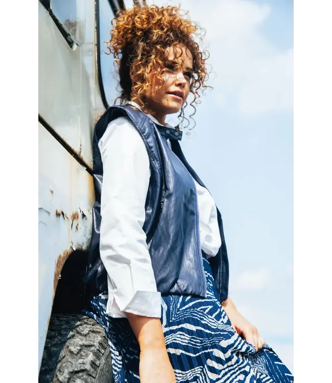 2617000/Donkerblauw  Lotte Vegan Leather