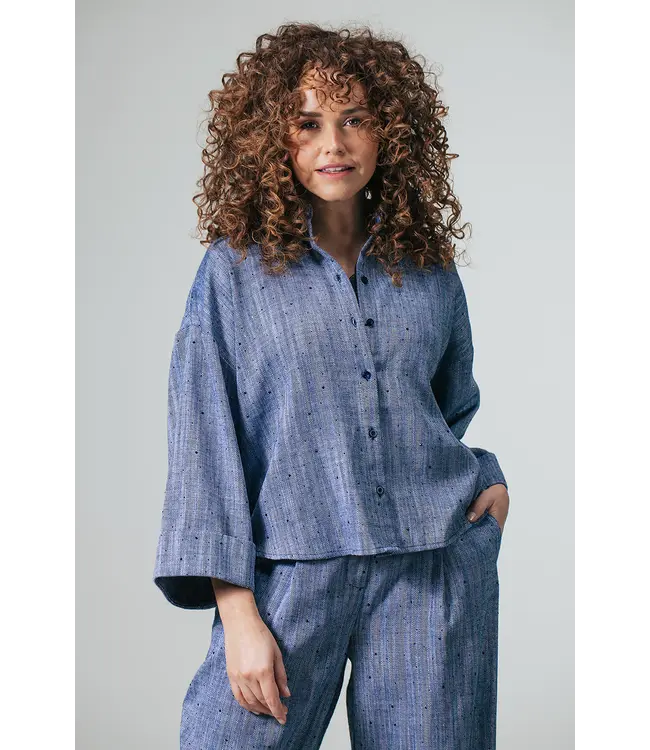 2611037/Donkerblauw  Amber