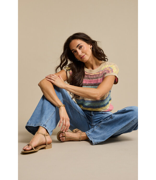 SRB4775/multi  Jerry Multi Stripe