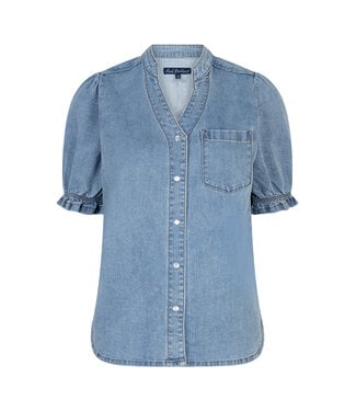 Red Button SRB4875/lightblue  Victoria Blouse Denim