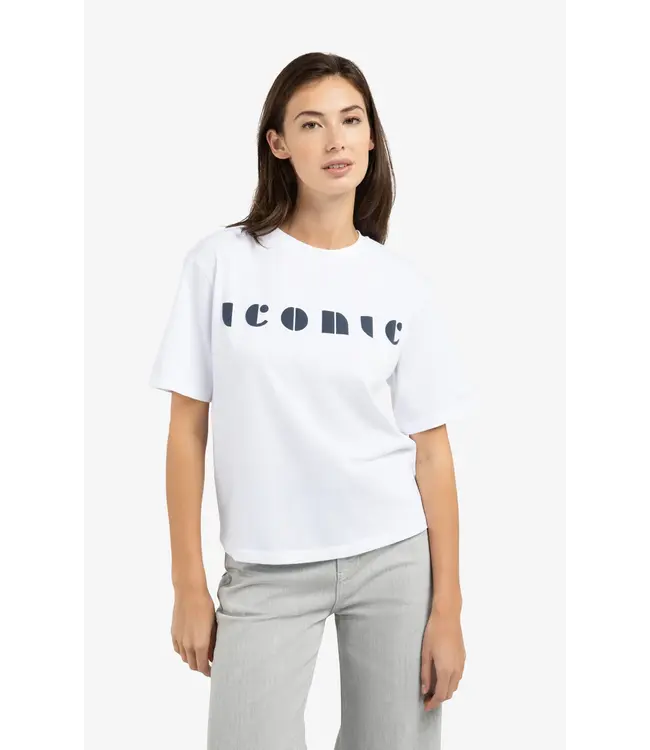 01-719086-603/000001  Boyfriend T-shirt with artwork print