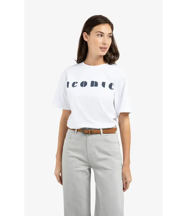 01-719086-603/000001  Boyfriend T-shirt with artwork print