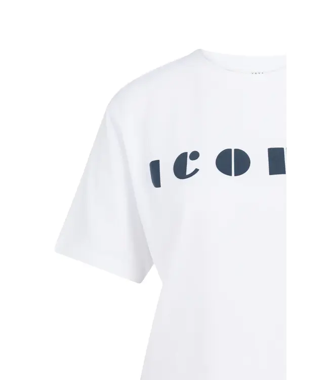 01-719086-603/000001  Boyfriend T-shirt with artwork print