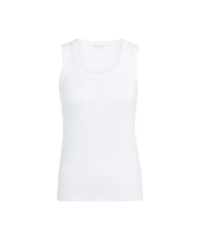 01-729051-603/00000  Ribbed singlet with round neckline