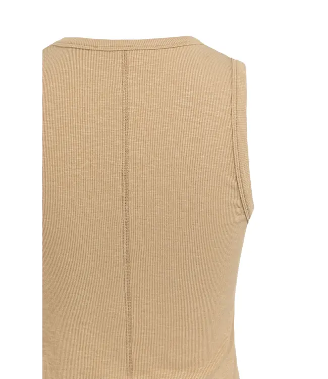 01-729051-603/99051  Ribbed singlet with round neckline