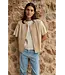 YAYA 02-021007-603/99052  Sleeveless summer jacket with drawstrings