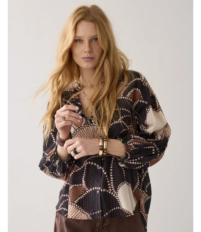 2s3458-12386/000120-Multicolour  Blouse All over