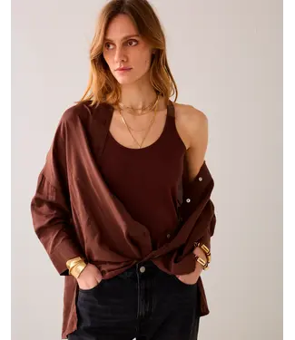 Summum Woman 3s4483-30366/000713-Coffee  Top crossband Basics