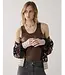 Summum Woman 3s4873-5138/000713-Coffee  Rib tanktop cotton rib