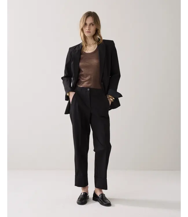 3s4873-5138/000713-Coffee  Rib tanktop cotton rib