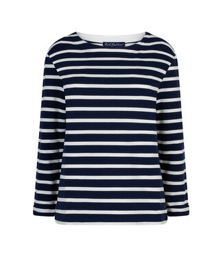 Red Button srb4755/Terry stripe long sleeve/DarkBlue