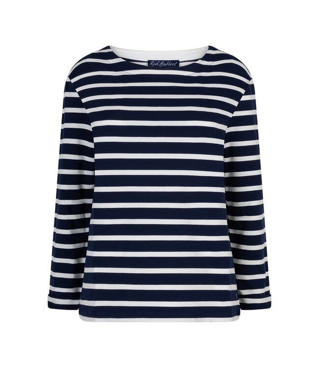 srb4755/Terry stripe long sleeve/DarkBlue