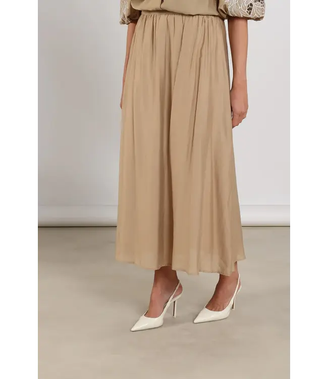 NKS10022-Camel  Floortje Skirt