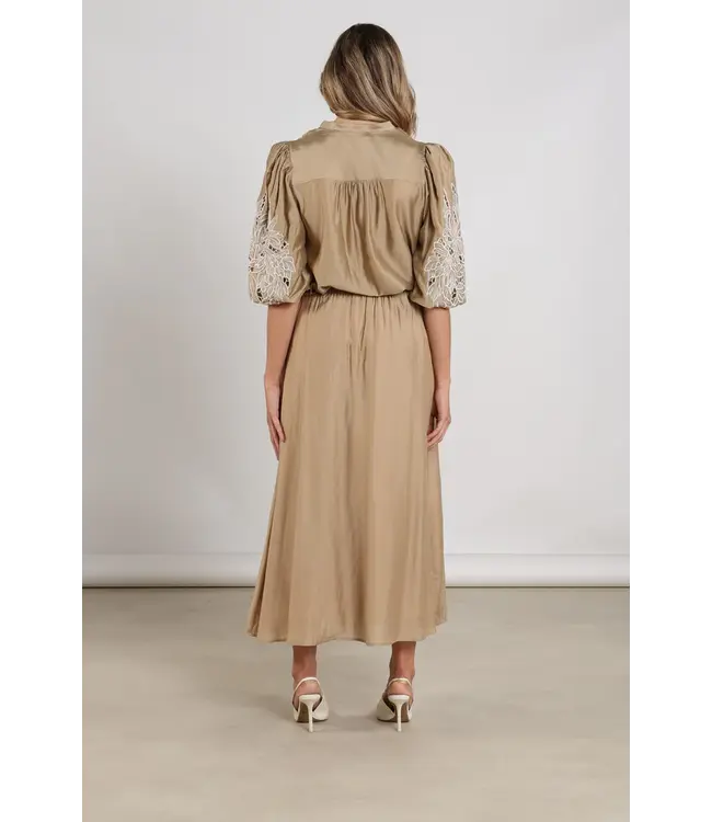 NKS10022-Camel  Floortje Skirt