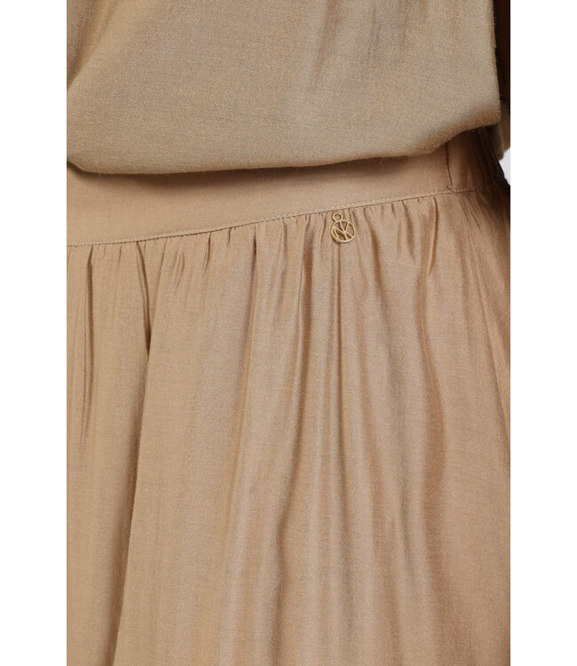 NKS10022-Camel  Floortje Skirt
