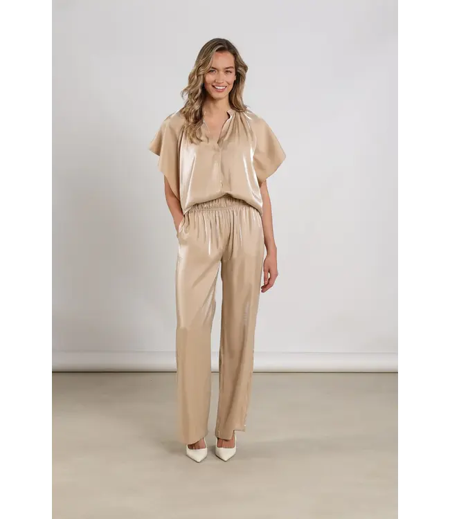 NKS01131-Sand  Taylor Top Shiny