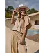 NUKUS NKS01131-Sand  Taylor Top Shiny