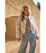 NUKUS NKS13096-SIlver/Camel  Babette Bomber
