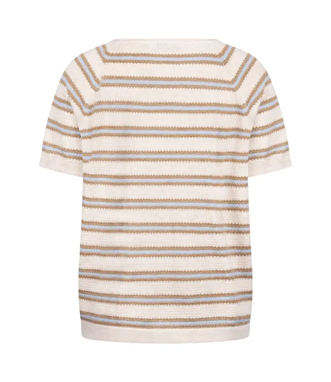 NKS03040-Sand/Cloudy  Rachel Pullover Stripe