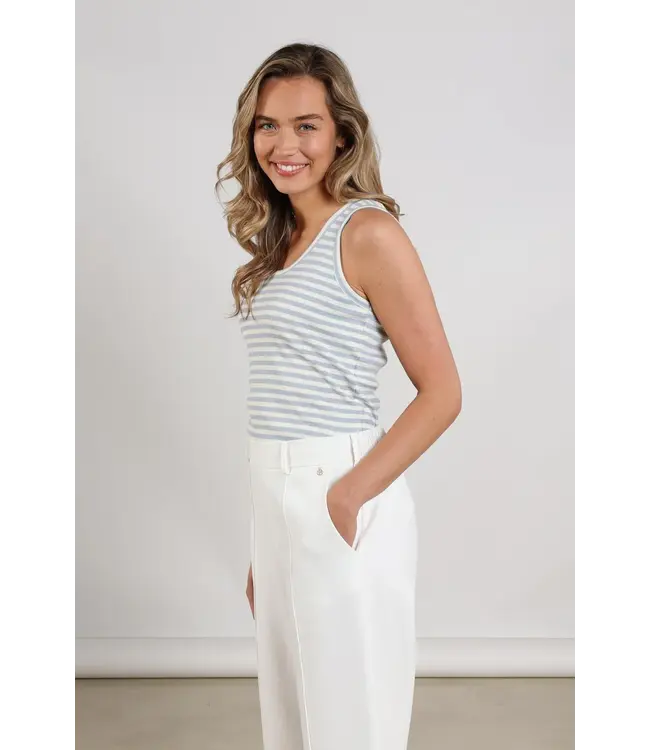 NKS01169-Offwhite/Cloudy  Steffie Singlet