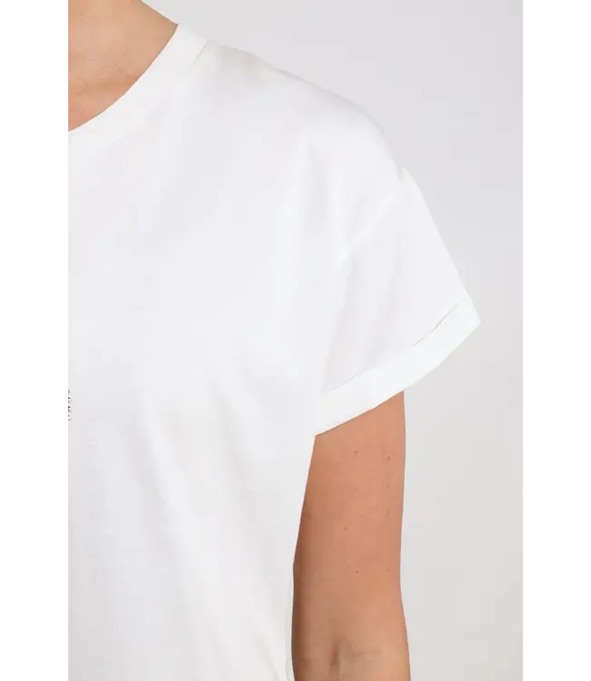 NKS04018-Offwhite/Cloudy  Rowena Shirt