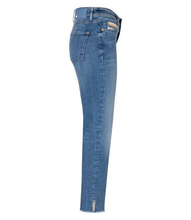 Piper denim Short superstretch MediumFringedHem