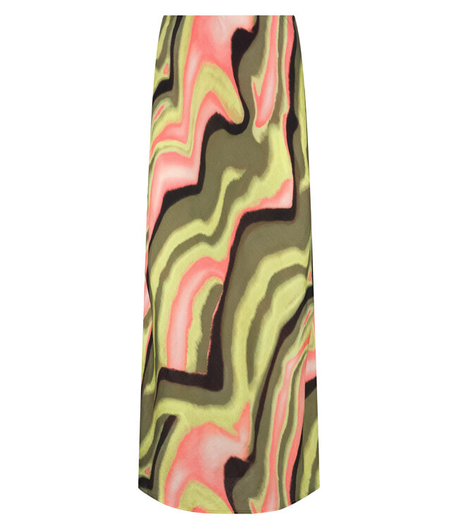 C18-19-201/099992-PrintMultiColours  Maxi Skirt Sunset Desert