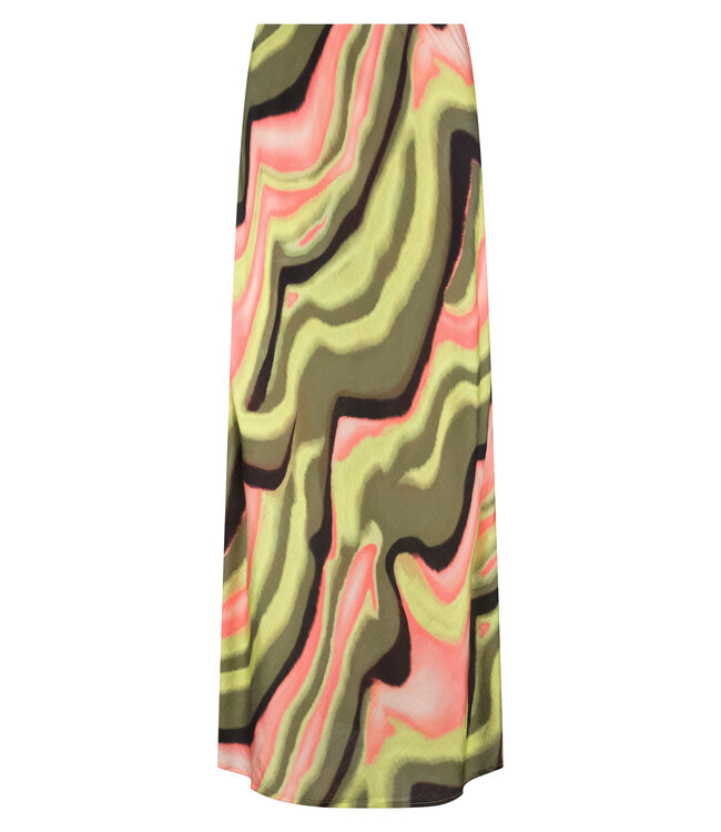 C18-19-201/099992-PrintMultiColours  Maxi Skirt Sunset Desert
