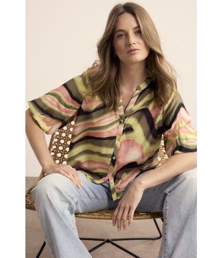 Tramontana C18-19-301/099992-PrintMultiColours  Blouse Sunset Desert