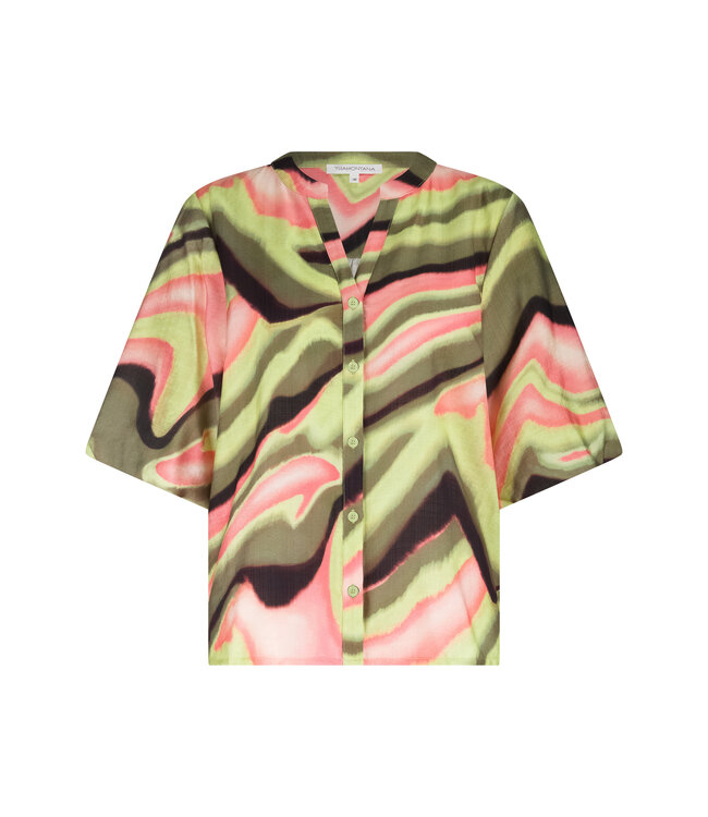 C18-19-301/099992-PrintMultiColours  Blouse Sunset Desert