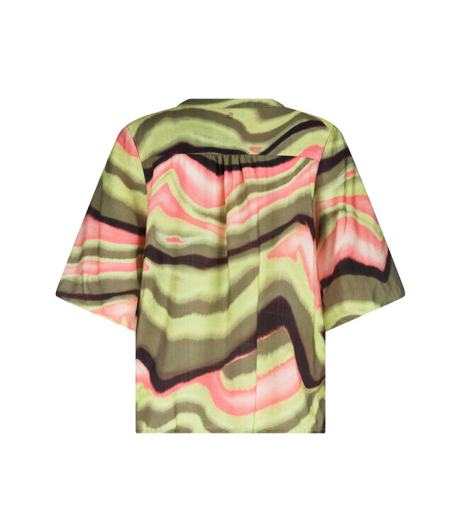 C18-19-301/099992-PrintMultiColours  Blouse Sunset Desert