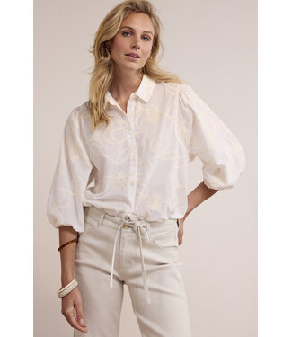 Tramontana O17-19-301/001100-OffWhite  Blouse Fancy Armhole