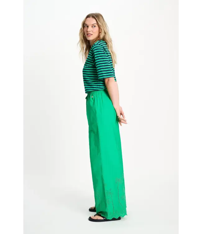 SP9532/MultiColour  TSHIRT - Stripe Green Blue