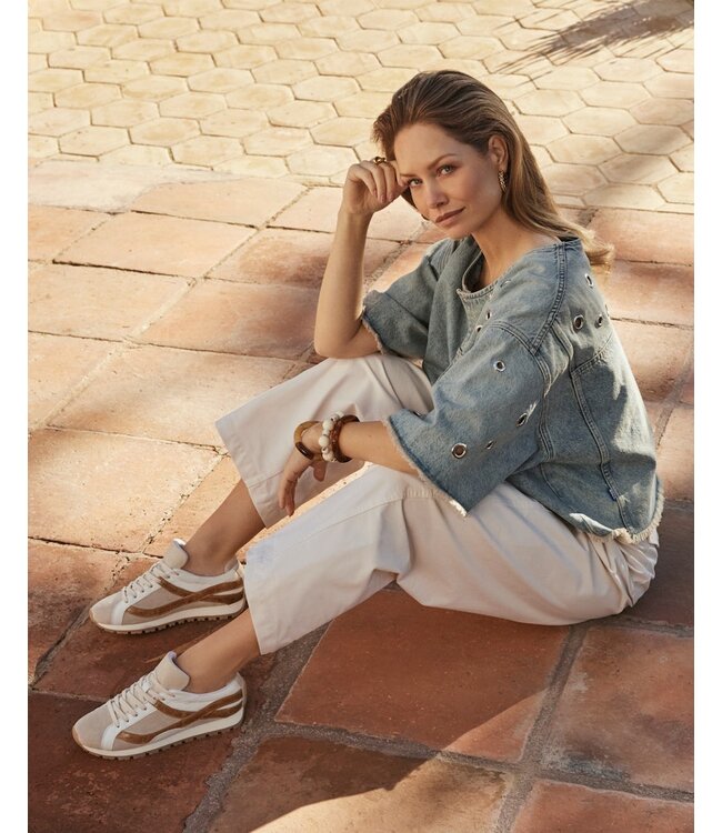 62414-02-308  Scott Nala Seattle - Cognac Sneakers