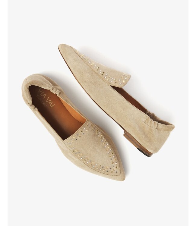 62382-01-212  Lola Gabriel Sierra - Noisette Loafers