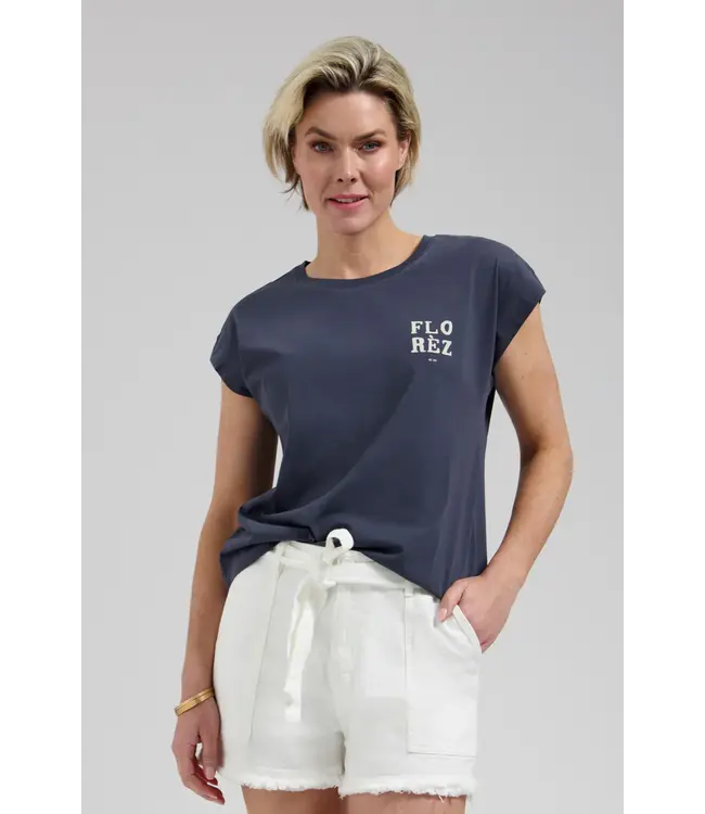 CR0505/NavyBlue  Coco T-shirt