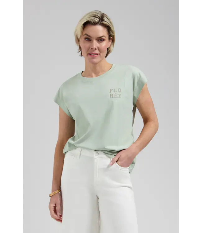 CR0505/OliveGreen  Coco T-shirt