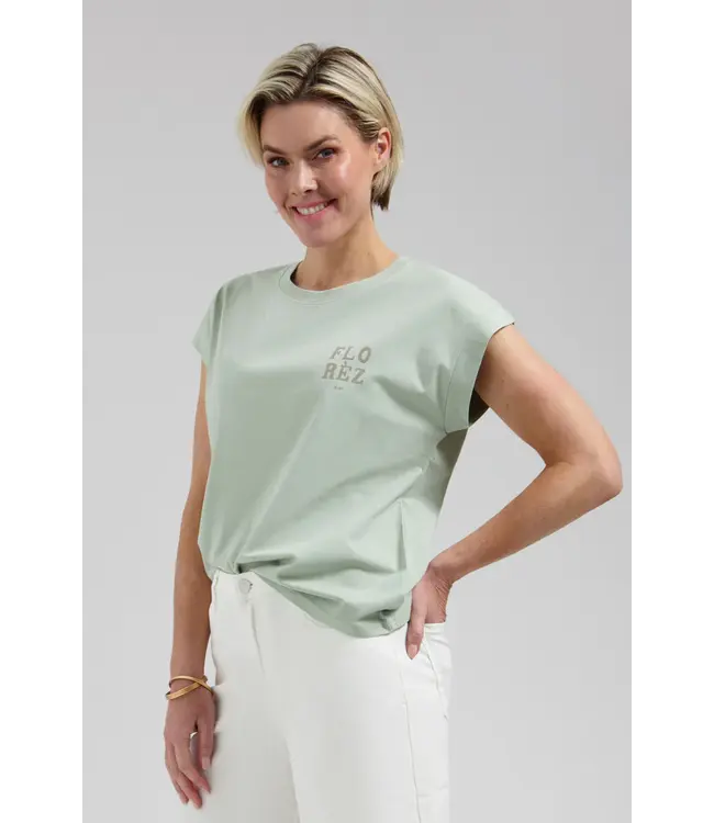 CR0505/OliveGreen  Coco T-shirt