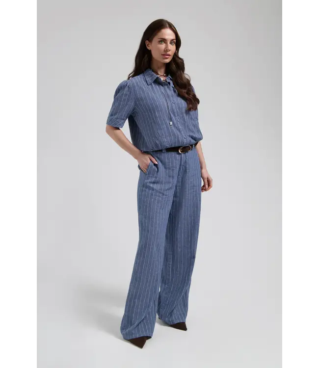 CR0369/BlueStripe  Philly trouser