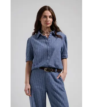 Florez CR0368/BlueStripe  Philly blouse