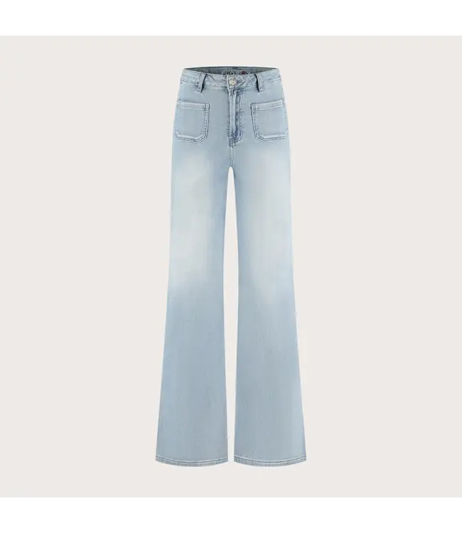 CR0103/SmoothBlue  Ana Flared Pocket